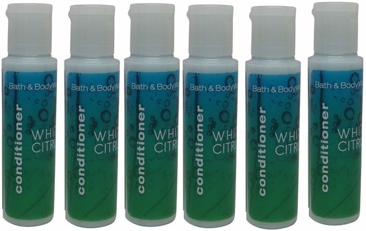 Bath & Body Works White Citrus Conditioner Lot of 6 Each 0.75oz Total of 4.5oz