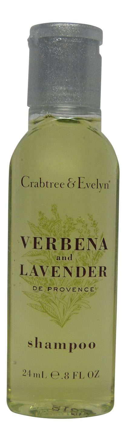 Crabtree and Evelyn Verbena Travel Set Lotion, Shampoo, Conditioner, Shower Gel, Soap