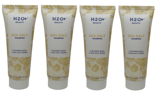 H2O Plus Sea Salt Shampoo lot of 4 each 1.5oz bottles. Total of 6oz