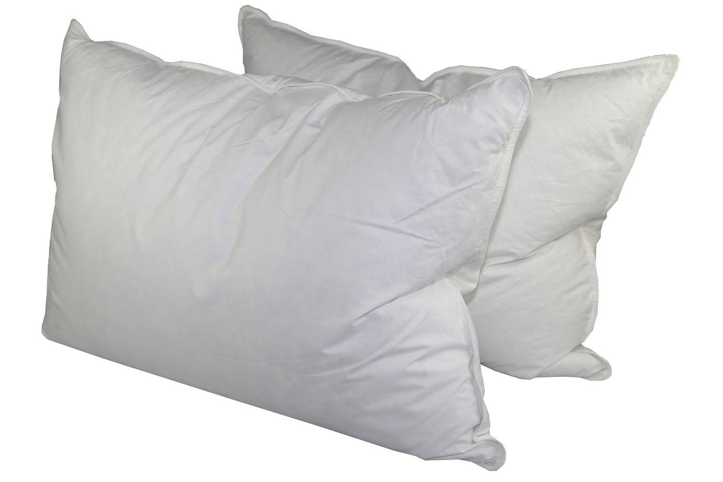 Down Dreams Standard Pillow Set. (2 Pillows) we liquidated