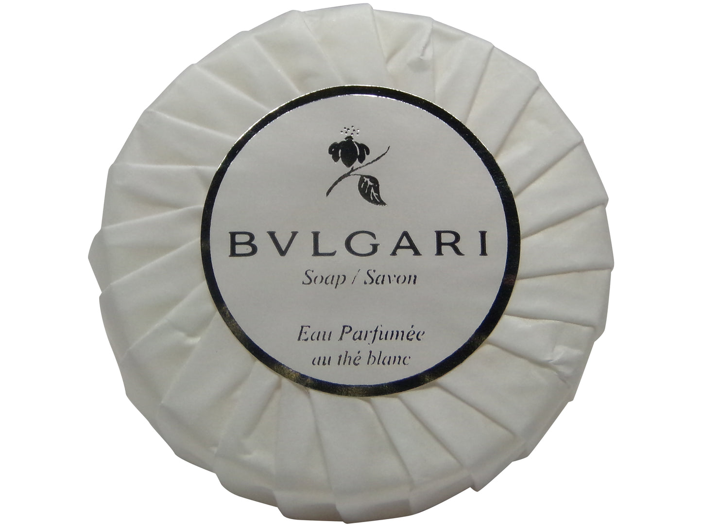 Bvlgari White Tea Au the Blanc Travel Set Shampoo, Conditioner, Lotion, Showe...