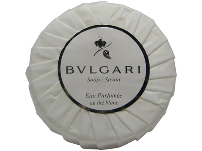 Bvlgari White Tea Au the Blanc Travel Set Shampoo, Conditioner, Lotion, Showe...