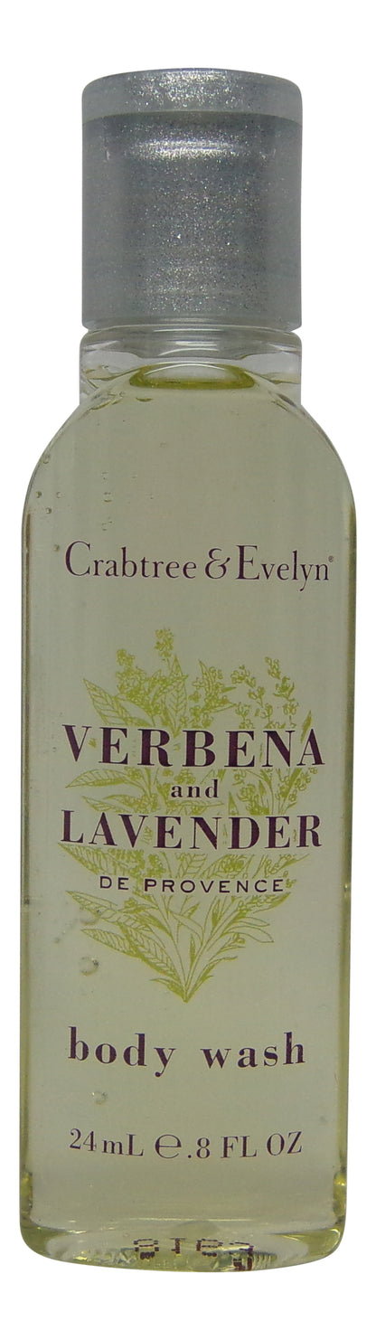 Crabtree and Evelyn Verbena Travel Set Lotion, Shampoo, Conditioner, Shower Gel, Soap