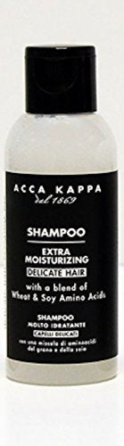 Acca Kappa White Moss Body Shampoo 75 ml Travel Bottles - Set of 4