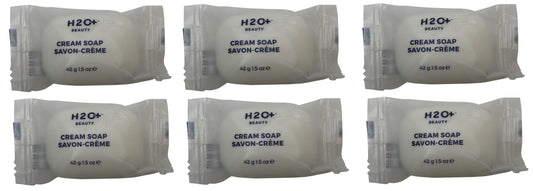 H2O Plus Cream Soap lot of 6 1.5oz bars. Total of 9oz