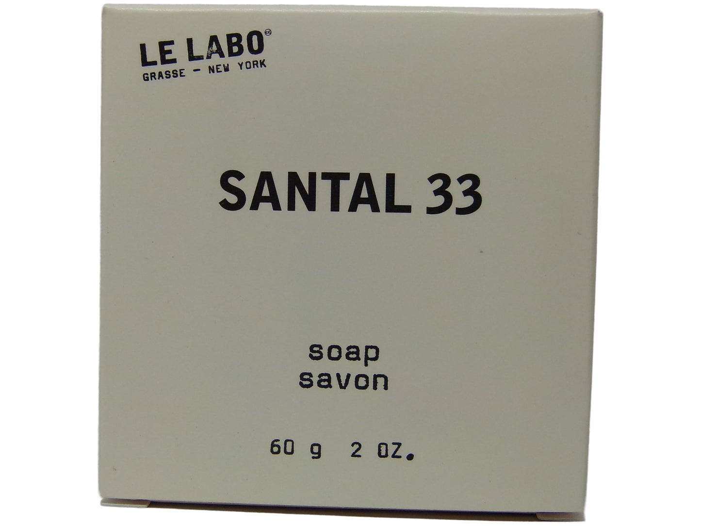 Le Labo Santal 33 Soap lot of 2 each 2oz bars. Total of 4oz