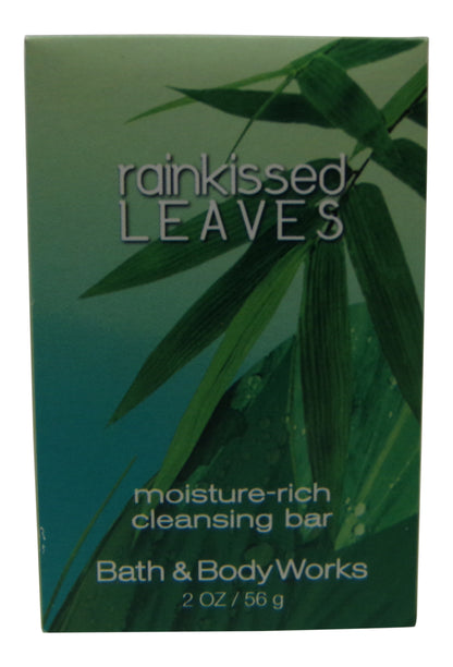 Bath & Body Works Rainkissed Leaves Soap lot of 10 each 2oz bars. Total of 20oz