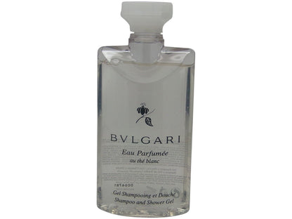 Bvlgari White Tea au the blanc Shampoo & Shower Gel lot of 4 each Total of 10oz