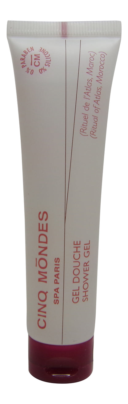 Cinq Mondes Shower Gel Rituel de l'Atlas lot of 8 each 1.35oz. Total of 10.8oz