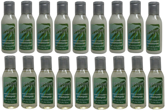 Bath and Body Works Rainkissed Leaves Shampoo and Conditioner. Lot of 18 Bottles (9 of each).