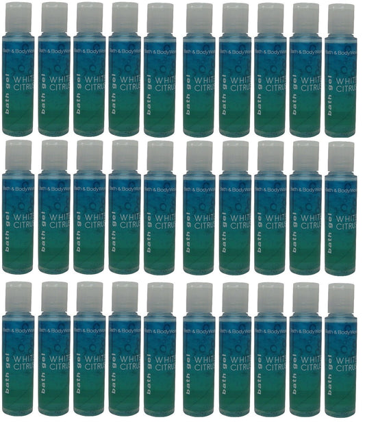 Bath and Body Works White Citrus Gel Lot of 30 Total of 22.5oz at Holiday Express