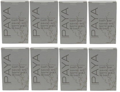 PAYA Organics Luscious Quenching Soap w/orange peel lot of 8 bars Total of 12oz