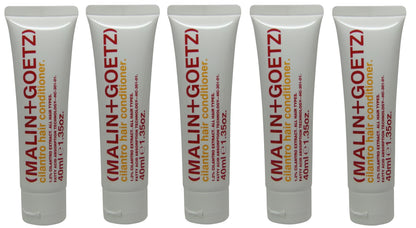 Malin + Goetz Peppermint Shampoo and Conditioner lot of 10 tubes (5 each) 1.35oz