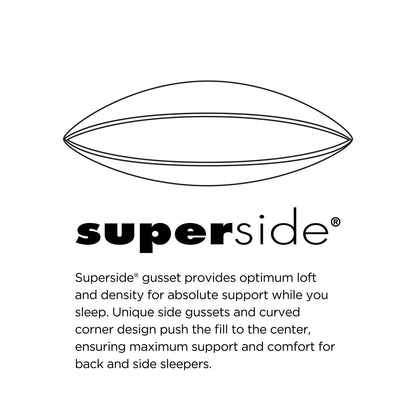 American Hotel Register - Registry Superside Gusseted 1 Queen Pillow