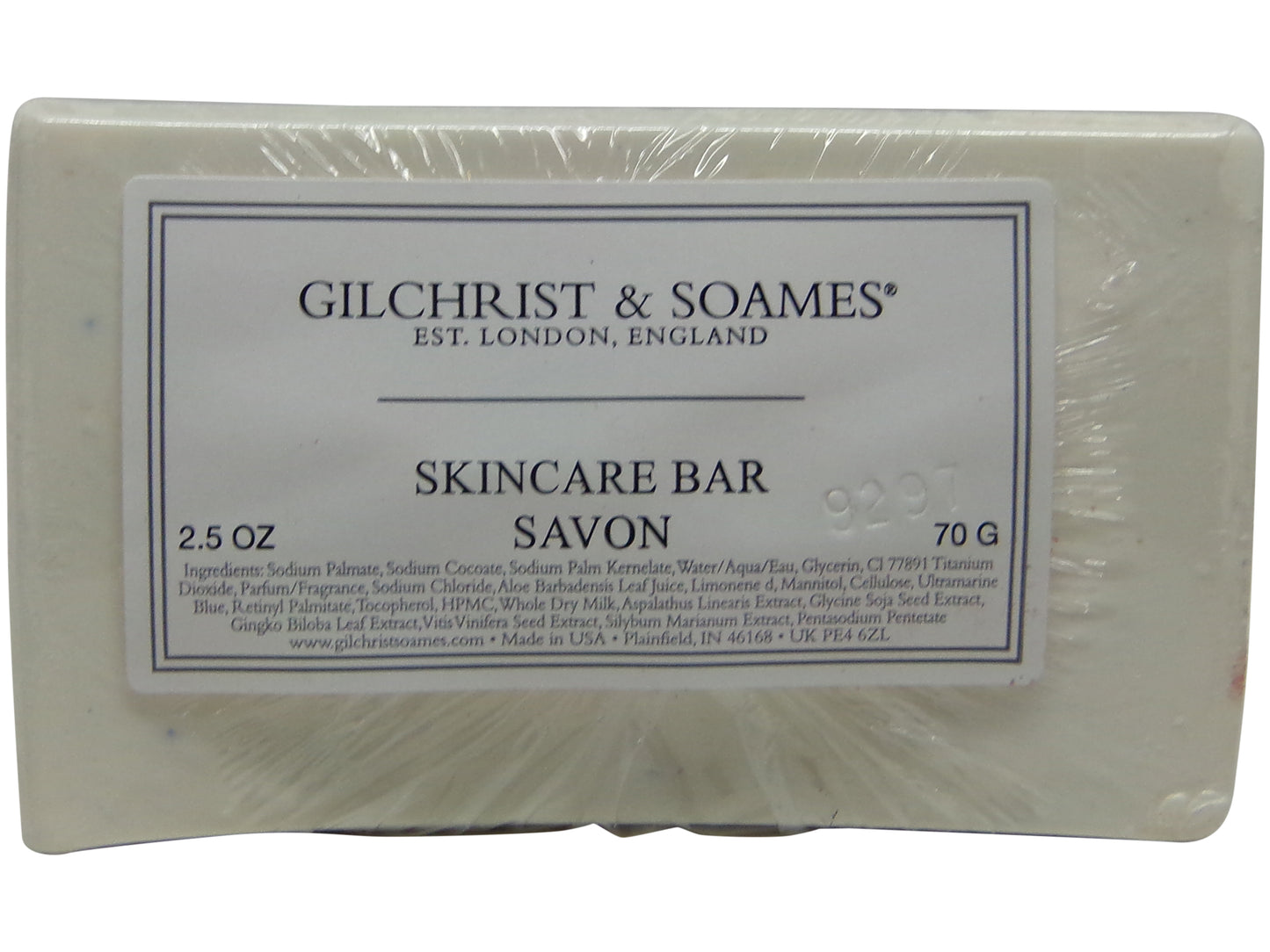 London Rectangle Saddle Exfoliating Vitamin E Soap Lot of 4ea 2.5oz bars. Total of 10oz