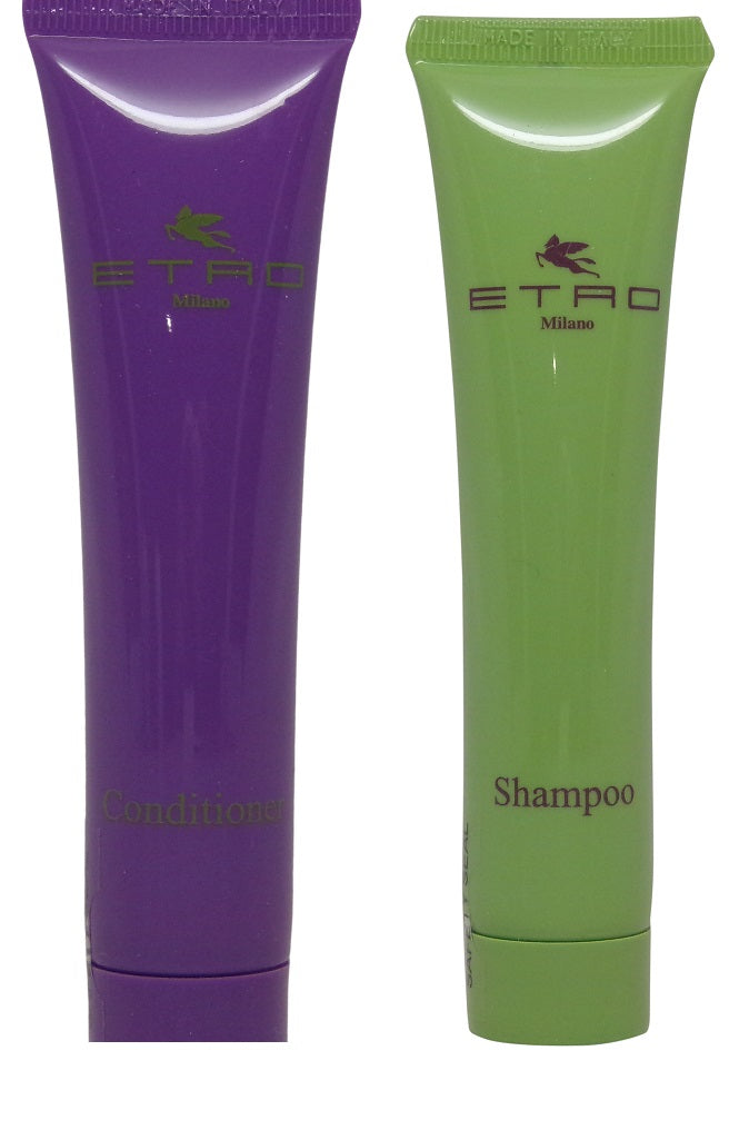 ETRO Milano Musk Shampoo and Conditioner Lot of 8 each (4 of each)1.3oz bottles.