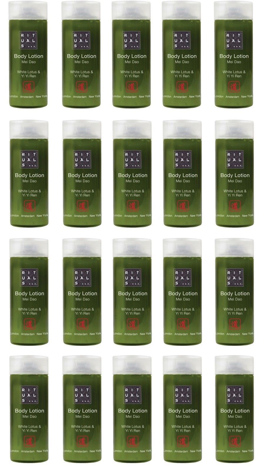 Rituals Radisson Mei Dao White Lotus & Yi Yi Ren Body Lotion. Lot of 20.