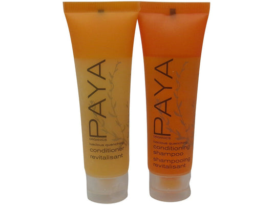 PAYA Organics Luscious Quenching Shampoo & Conditioner lot of 24 (12 of each)