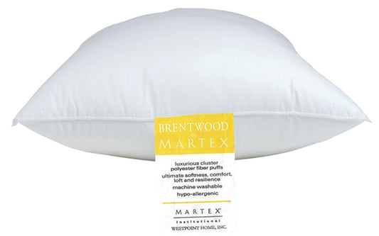 2 Martex Brentwood Gold Label Jumbo Hotel Pillows
