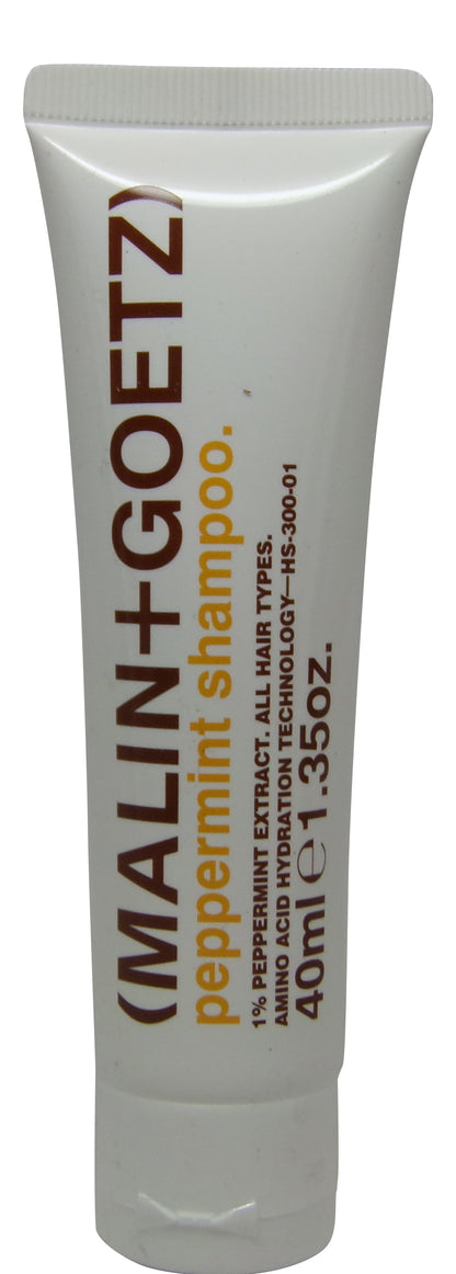 Malin + Goetz Peppermint Shampoo and Conditioner lot of 10 tubes (5 each) 1.35oz