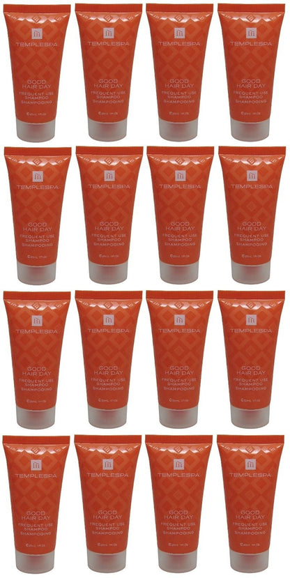 Temple Spa Good Hair Day Shampoo 16 each 1oz tubes. Total of 16oz