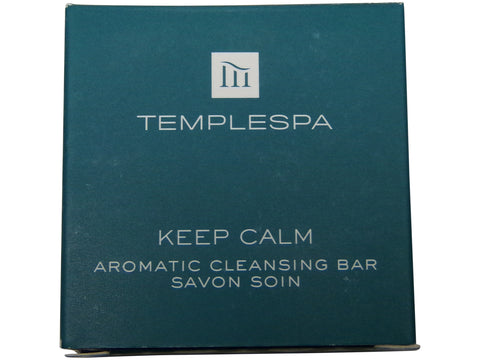 Temple Spa Keep Calm Aromatic Cleansing Soap 4 each 1.4oz bars. Total of 5.6oz